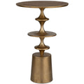 Tavolo decorativo Flight in Ottone