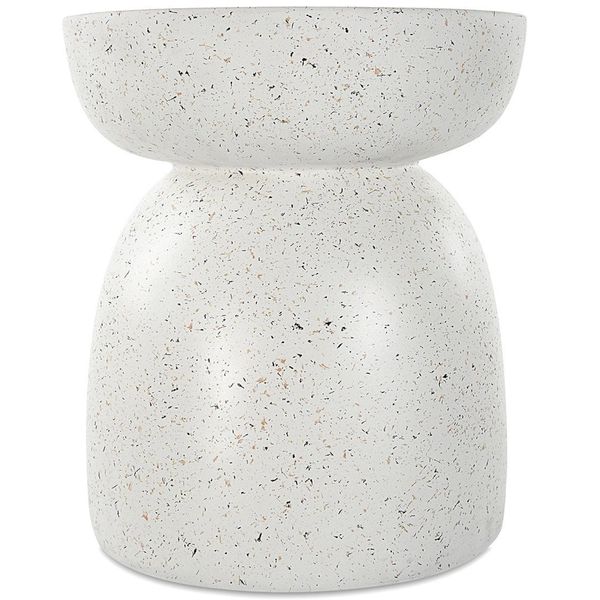 Tavolo decorativo Inhale bianco opaco