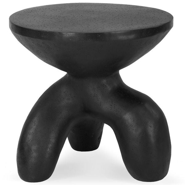Tavolo decorativo Veta, Colore Nero