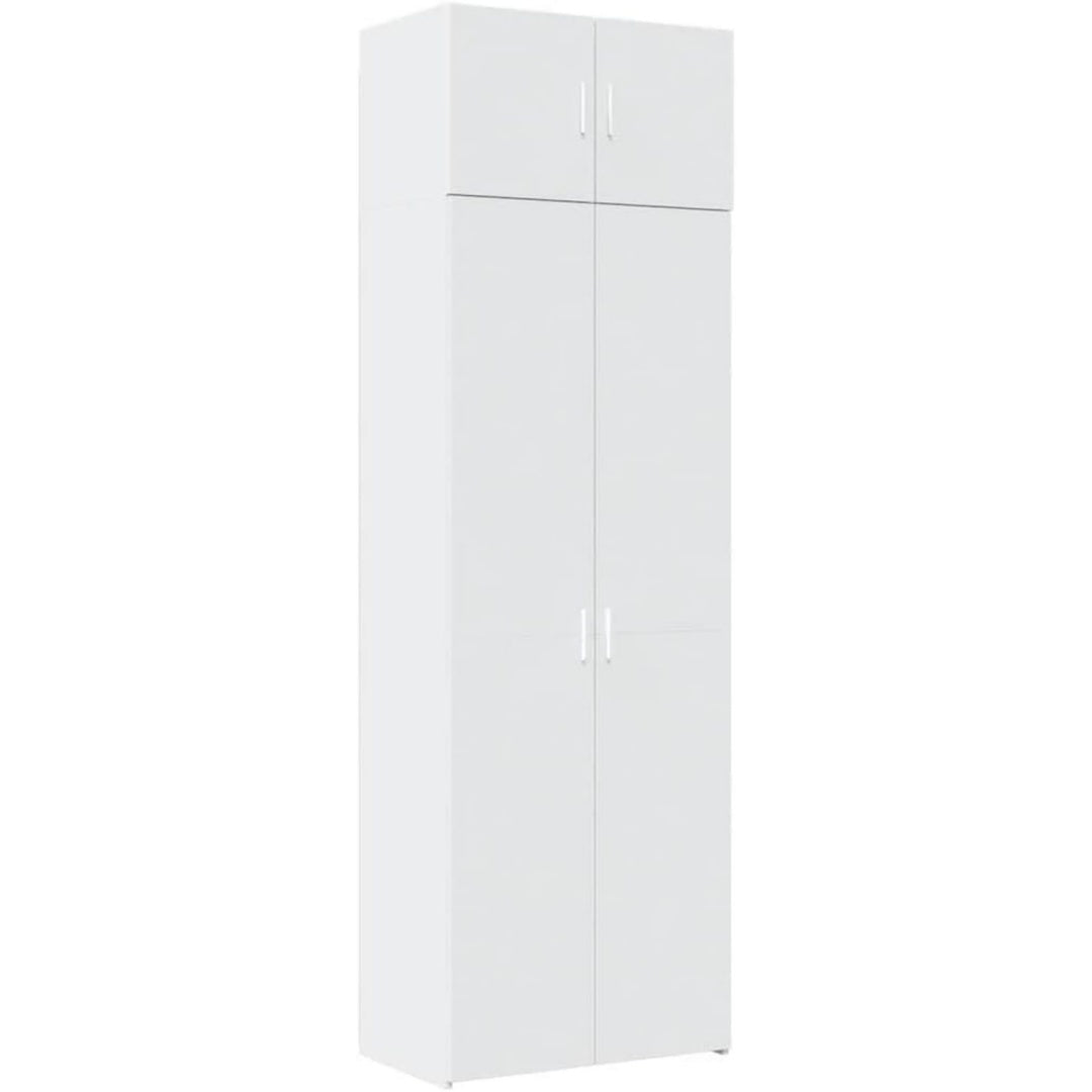 Credenze con vano contenitore bianco