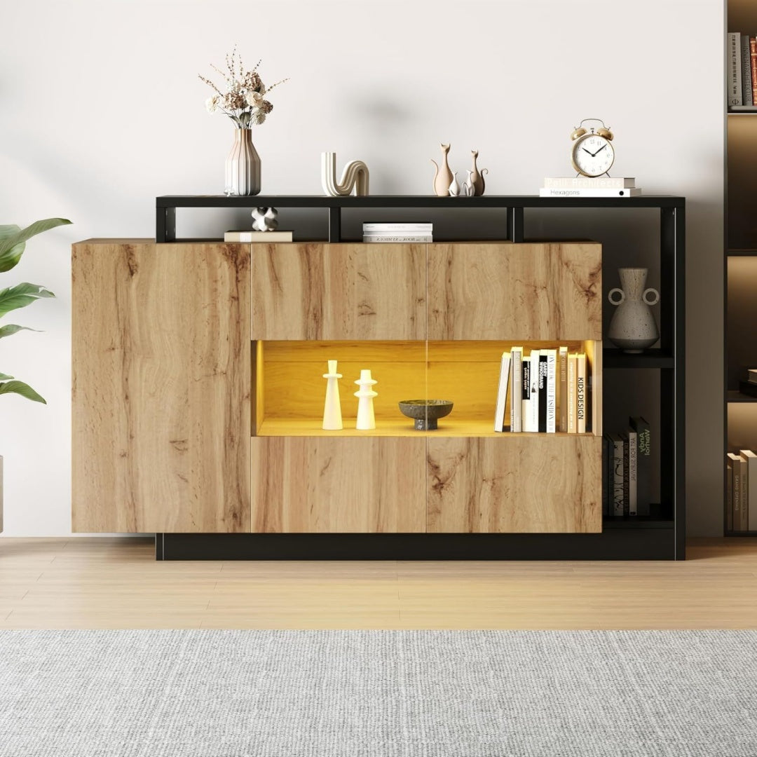 Letto modulare nero