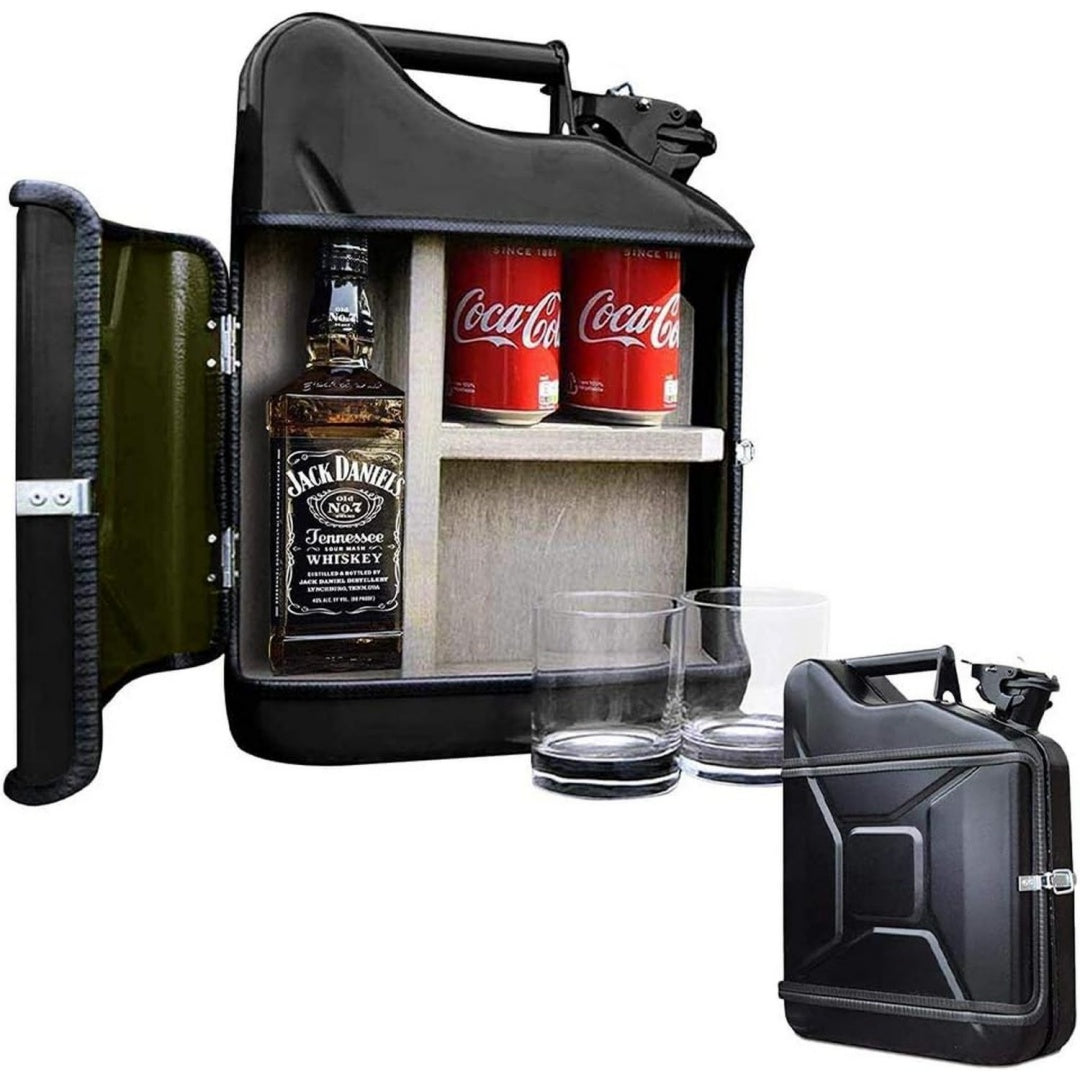 Mobili da bar mikamax - Jerrycan Bar - Set Da Regalo Canister Mobile Bar Bar Cabine