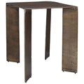 Tavolo decorativo Reade in ottone antico